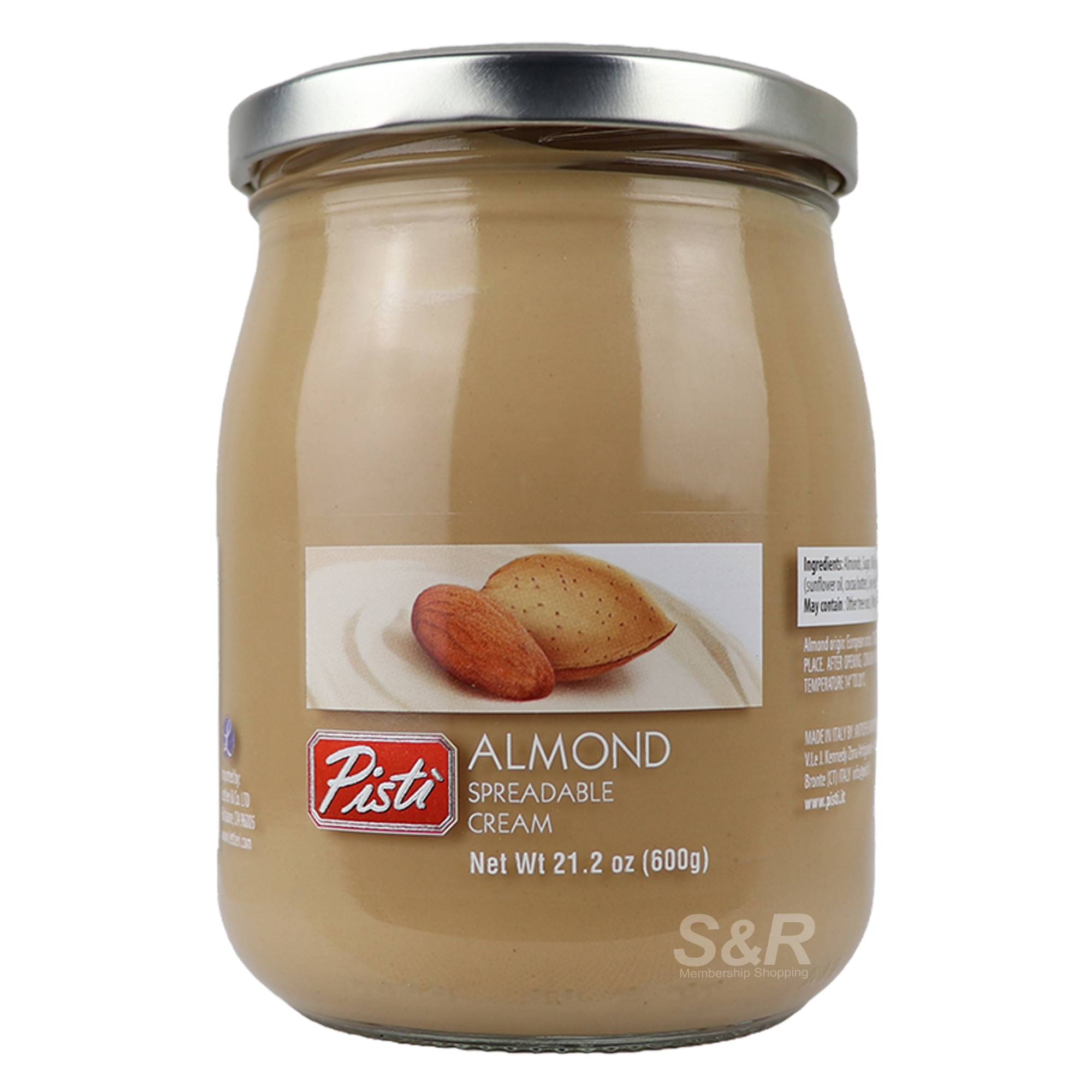 Pisti Almond Spreadable Cream 600g Pisti Almond Spreadable Cream 600g